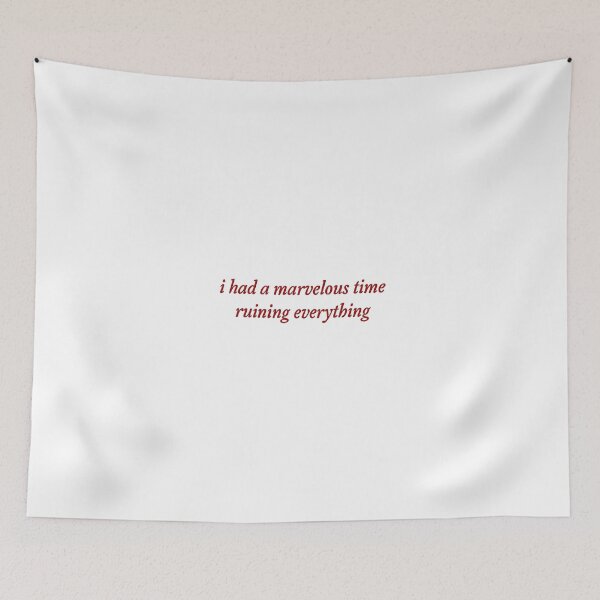 Item preview, i had a marvelous time ruining everything designed and sold by CharmStudio.