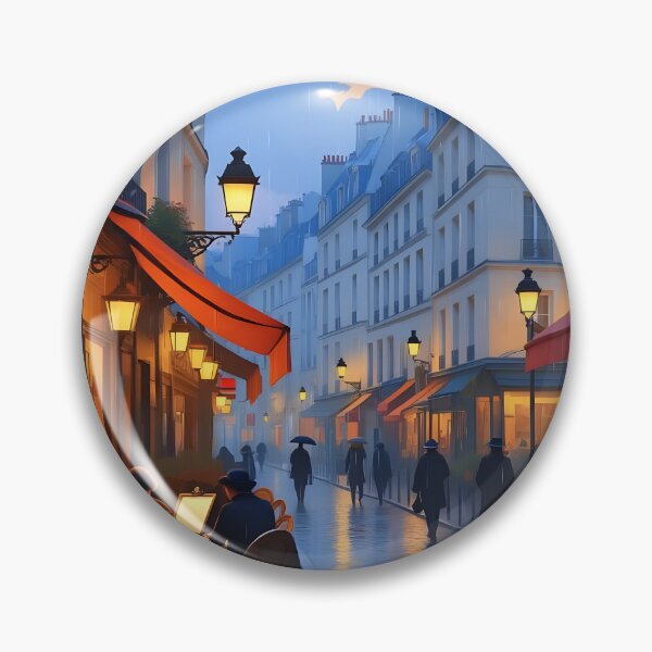 Item preview, French Night Cafe  designed and sold by Sharon Schwalbe.