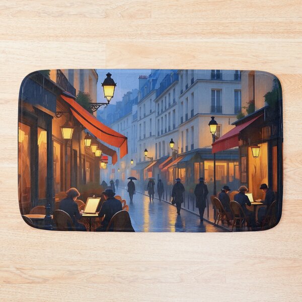 Item preview, French Night Cafe  designed and sold by Sharon Schwalbe.