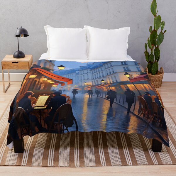 Item preview, French Night Cafe  designed and sold by Sharon Schwalbe.