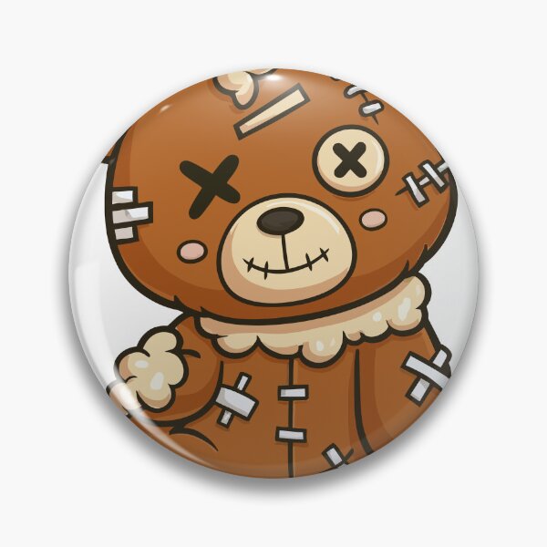 Item preview, Broken Teddy Bear with Dark Humor Message designed and sold by brexastore.