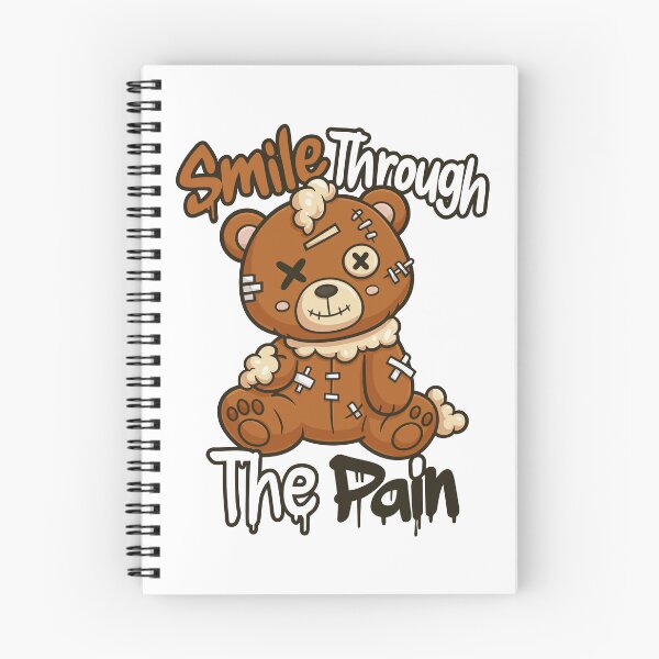 Item preview, Broken Teddy Bear with Dark Humor Message designed and sold by brexastore.