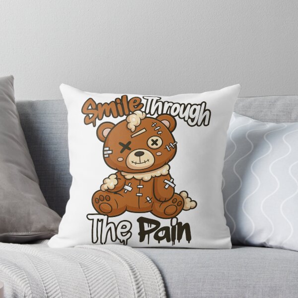 Item preview, Broken Teddy Bear with Dark Humor Message designed and sold by brexastore.