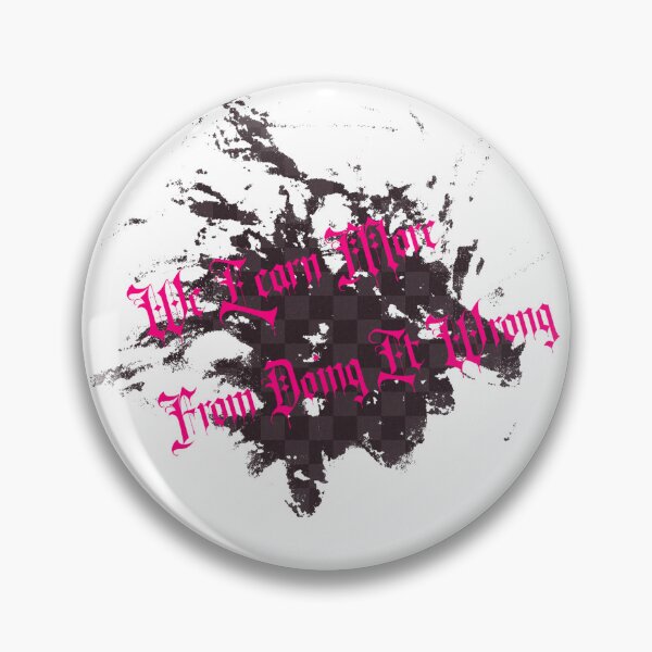 Item preview, Learning From Mistakes - pink & black checkerboard designed and sold by MCEnergy.