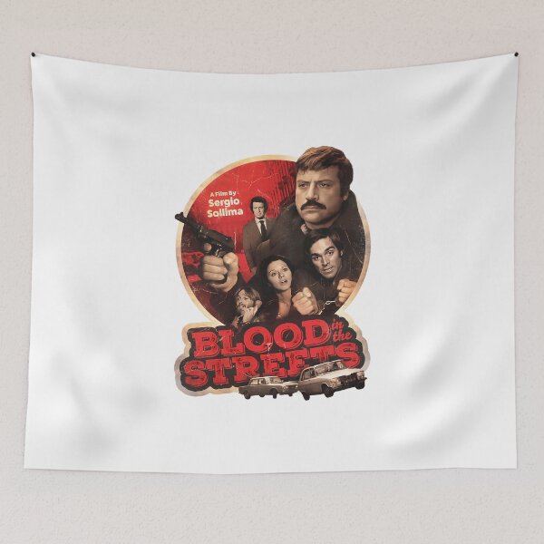 Item preview, Blood In The Streets (1973)  designed and sold by Guytrudel.
