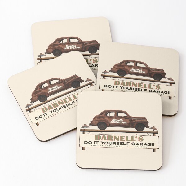 Item preview, Darnell's Auto - 'Christine' John Carpenter Horror Movie designed and sold by darklordpug.