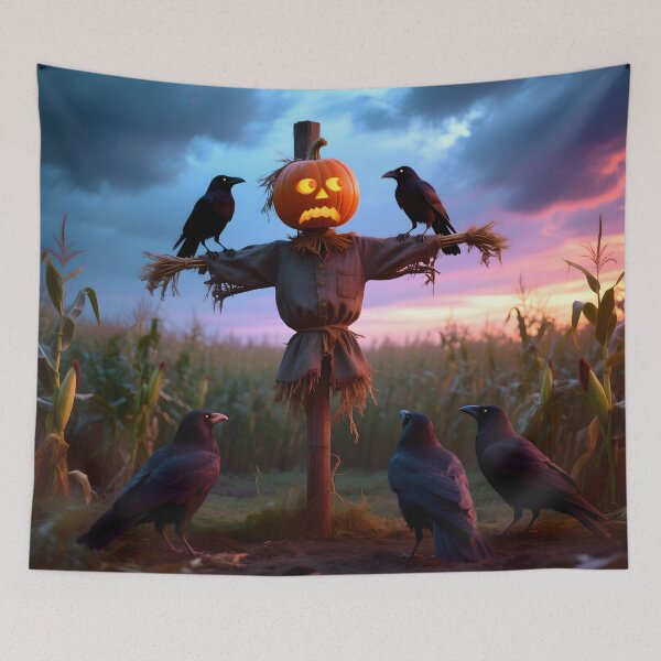 Item preview, The Scared-crow designed and sold by Lava Tigers Art.