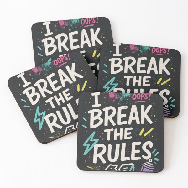 Item preview, Oops! Don’t follow the rules. designed and sold by Mindful56.