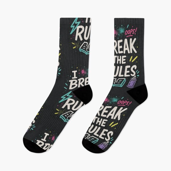 Item preview, Oops! Don’t follow the rules. designed and sold by Mindful56.