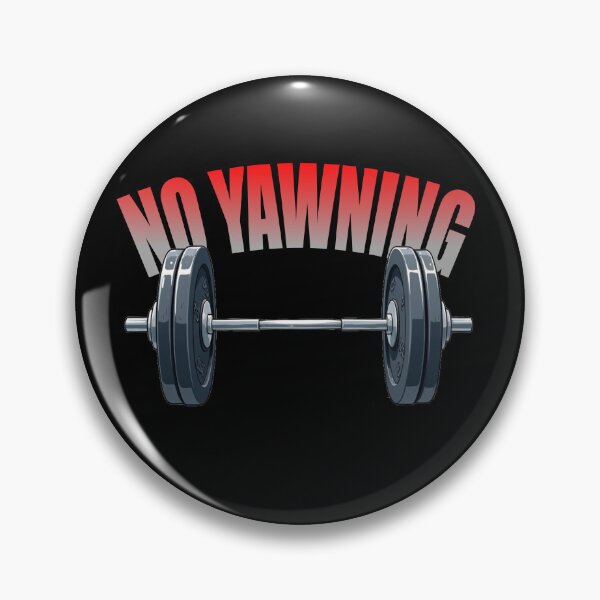 Item preview, No Yawning Weight Lifting designed and sold by dcroffe.