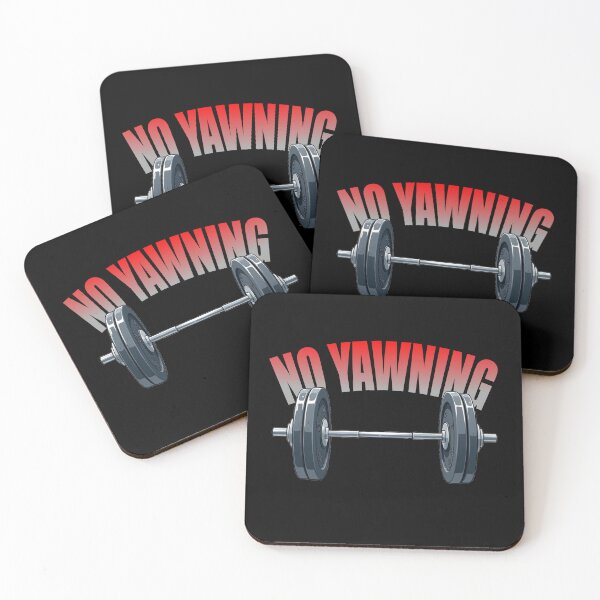 Item preview, No Yawning Weight Lifting designed and sold by dcroffe.
