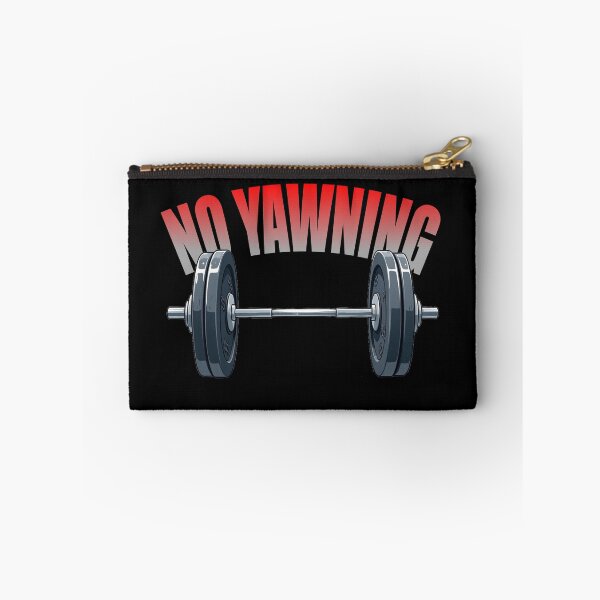 Item preview, No Yawning Weight Lifting designed and sold by dcroffe.