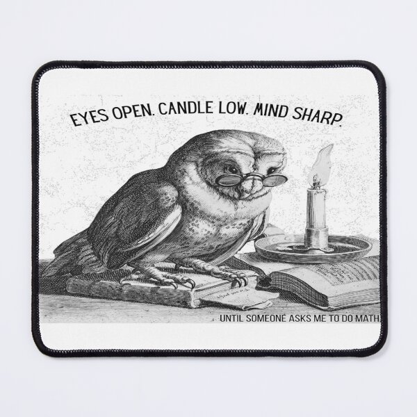 Item preview, Vintage Wise Owl Artwork designed and sold by UBU-space.