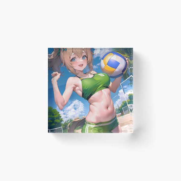 Item preview, Taiki Shuttle Volleyball Spirit Uma Musume Pretty Derby Anime Girl designed and sold by Raslbazola.