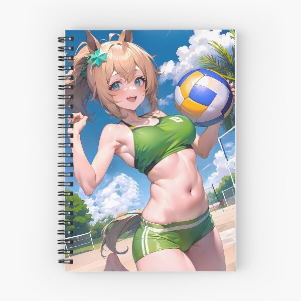 Item preview, Taiki Shuttle Volleyball Spirit Uma Musume Pretty Derby Anime Girl designed and sold by Raslbazola.