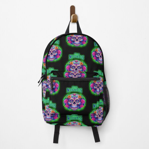 Item preview, Bright Floral Sugar Skull designed and sold by WoodburyLake.