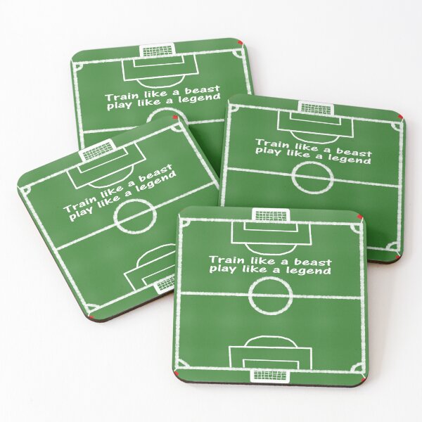 Item preview, Train Like a Beast, Play Like a Legend – Football Field Motivational Design designed and sold by Beautiful art store.
