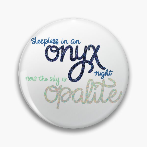 Item preview, Onyx & Opalite designed and sold by BrushedByGrace.