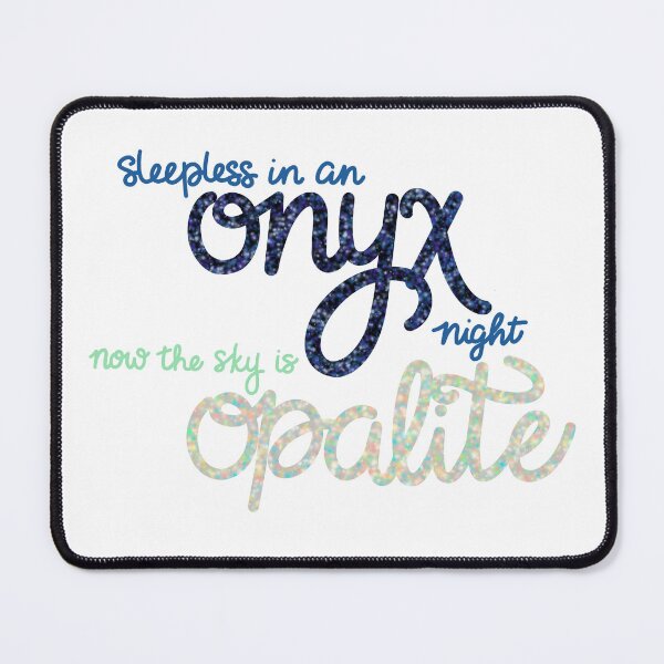 Item preview, Onyx & Opalite designed and sold by BrushedByGrace.