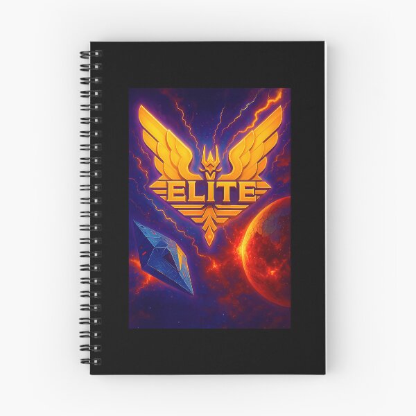 Item preview, Elite Gamer Cover Art Retro Sci-Fi designed and sold by coritaephraim.
