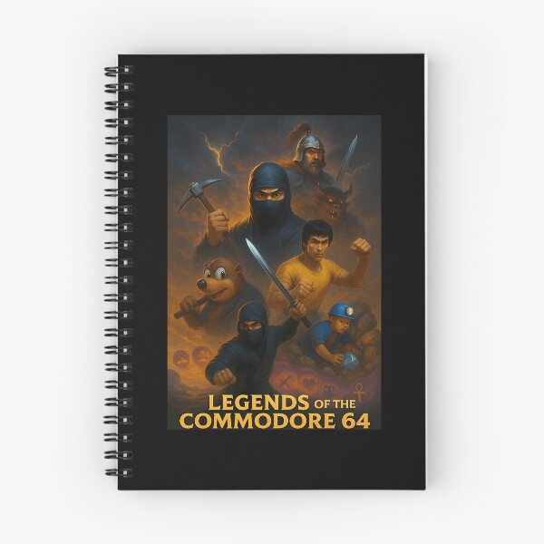 Item preview, Legends of the Commodore 64 Gaming designed and sold by Tonekalaquita.