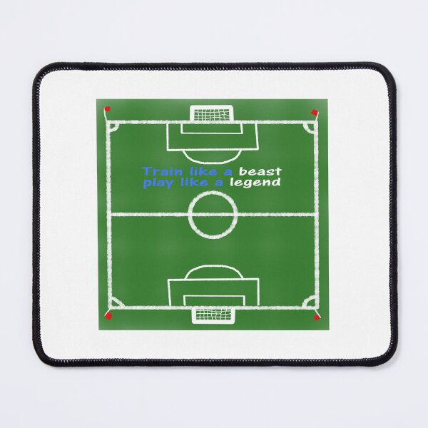 Item preview, Train Like a Beast, Play Like a Legend – Football Field Motivational Design designed and sold by Beautiful art store.