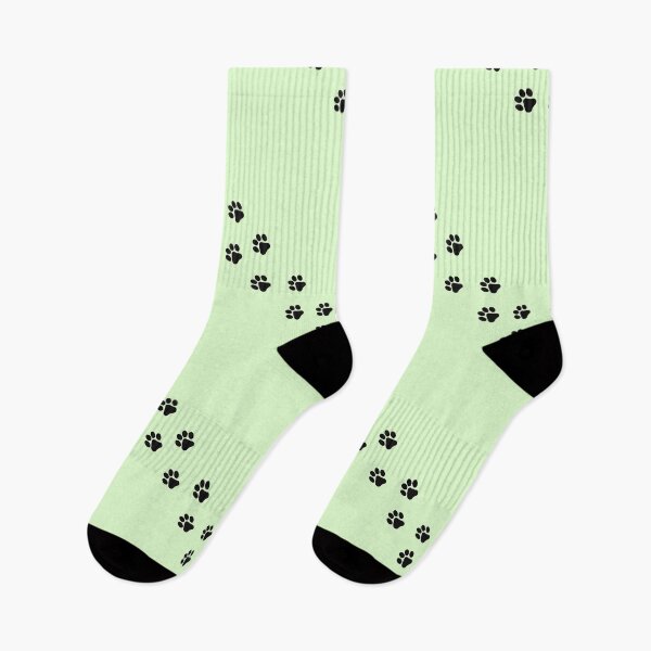 Item preview, Black Cat Paw Prints – Minimal Pet Lover Design designed and sold by ARTDXB.
