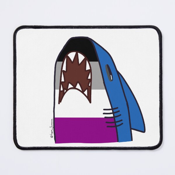 Artikelvorschau, Asexueller Hai entworfen und verkauft von ham_jam official Redbubble .