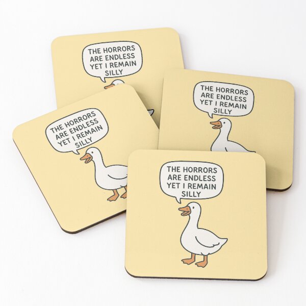 Item preview, The horrors are endless yet I remain silly - Goose designed and sold by wonderxwander.