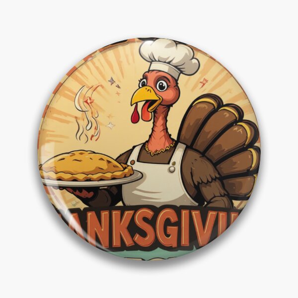 Item preview, Home Cooking Thanksgiving Special Turkey Chef Vintage Poster designed and sold by GJ Kul.