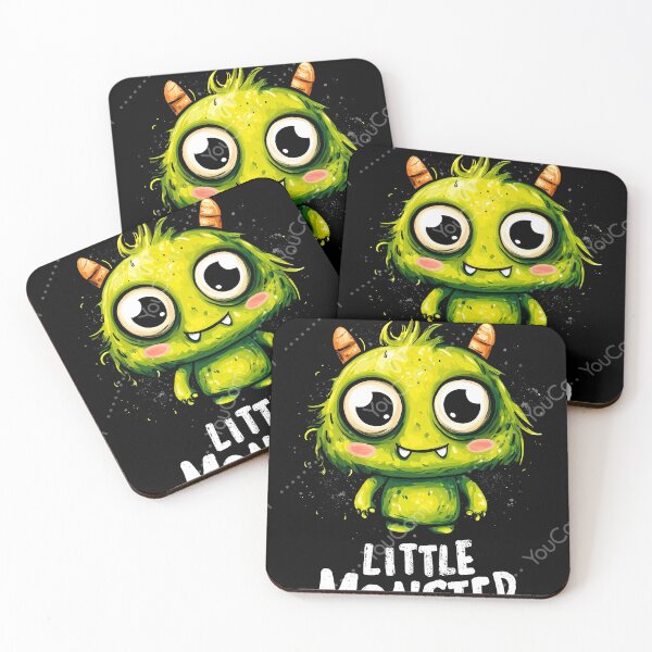 Item preview, Cute Green Monster Design designed and sold by HorizonDesgns.