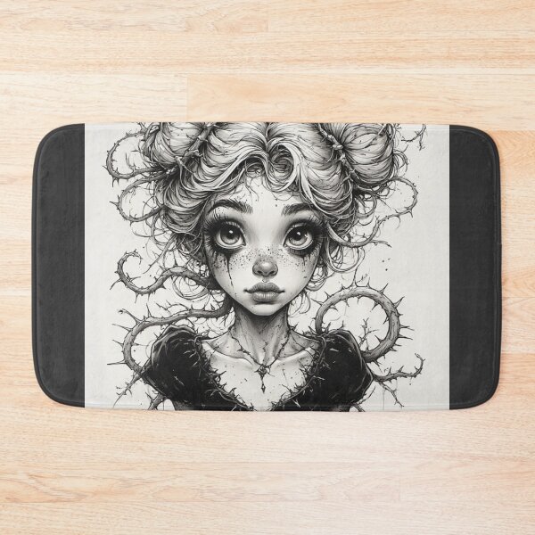 Item preview, Thorn-Crowned Maiden Art designed and sold by Eden Underground Radio (Official Merch).