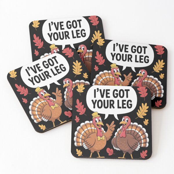 Item preview, Ive Got Your Leg Thanksgiving Day Funny Turkey Fall Autumn designed and sold by VladoZork.