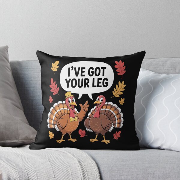 Item preview, Ive Got Your Leg Thanksgiving Day Funny Turkey Fall Autumn designed and sold by VladoZork.