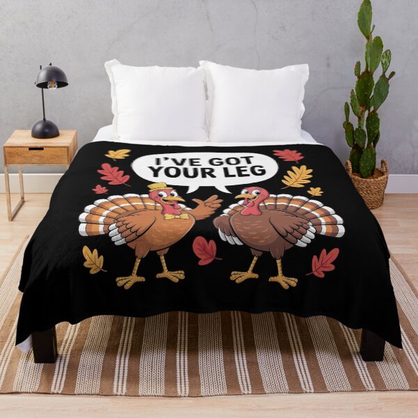 Item preview, Ive Got Your Leg Thanksgiving Day Funny Turkey Fall Autumn designed and sold by VladoZork.