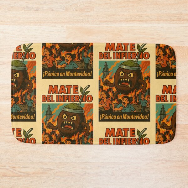 Item preview, Kill Monster! – Uruguayan Beverage Horror Poster designed and sold by Travellerz.