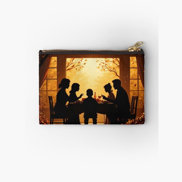 Item preview, Family Food Gratitude Thanksgiving Dinner Autumn Wall Art designed and sold by GJ Kul.