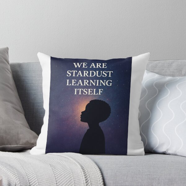 Item preview, We Are Stardust Learning Itself — Montessori Cosmic Watercolor Design designed and sold by MforMontessori.