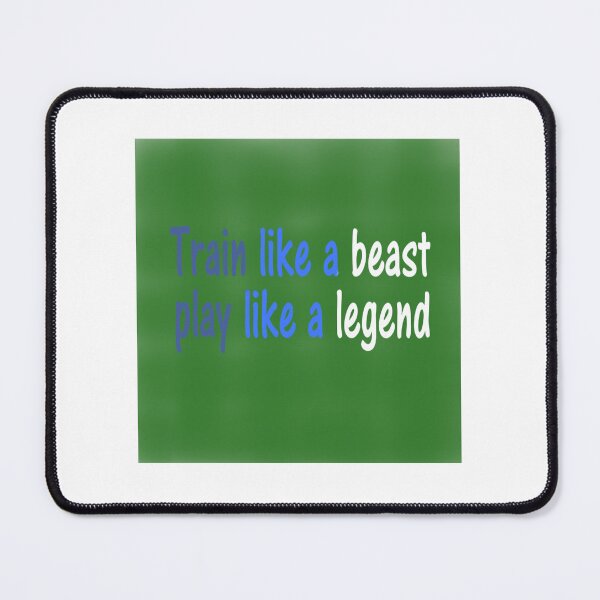 Item preview, Train Like a Beast, Play Like a Legend designed and sold by Beautiful art store.