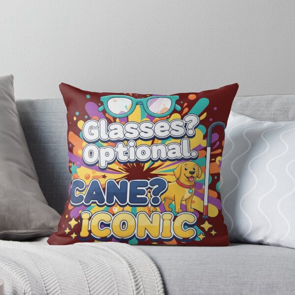 Item preview, Cane Iconic Design | Blind Awareness Empowerment designed and sold by TrackinDaTrends.