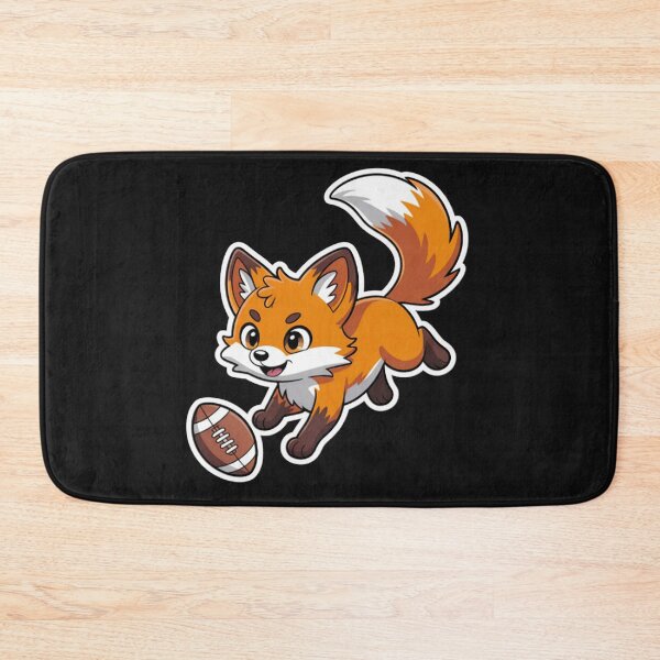 Item preview, Rugby Fox Dive Cartoon designed and sold by Vastingan.