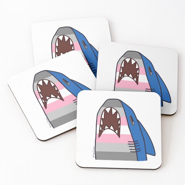 Item preview, Demi-Girl Shark designed and sold by ham_jam official Redbubble .