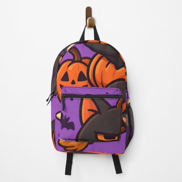 Item preview, Grumpy Black Cat in Pumpkin Costume | Cute Funny Halloween Sticker & Art designed and sold by AnimalDesingLab.