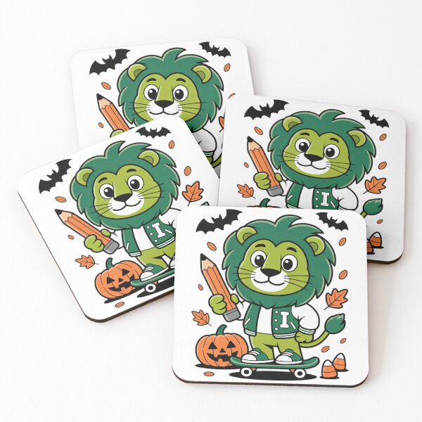 Item preview, School Spirit Halloween Lion – Isibindi Fun Edition designed and sold by Vastingan.