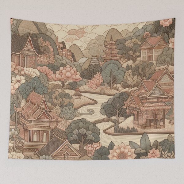 Item preview, Thai art pattern  designed and sold by Boru-Atisuto.