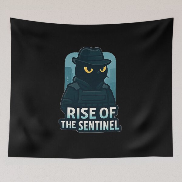 Item preview, Rise Of The Sentinel - Black Cat designed and sold by okiiskandarart.