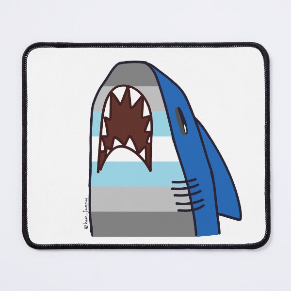 Item preview, Demi-Boy Shark designed and sold by ham_jam official Redbubble .