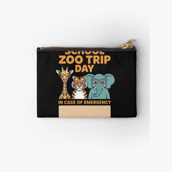 Item preview, School Zoo Trip Safety for Kids with Emergency Contact designed and sold by Vastingan.