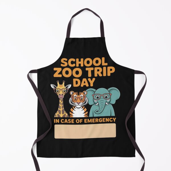 Item preview, School Zoo Trip Safety for Kids with Emergency Contact designed and sold by Vastingan.