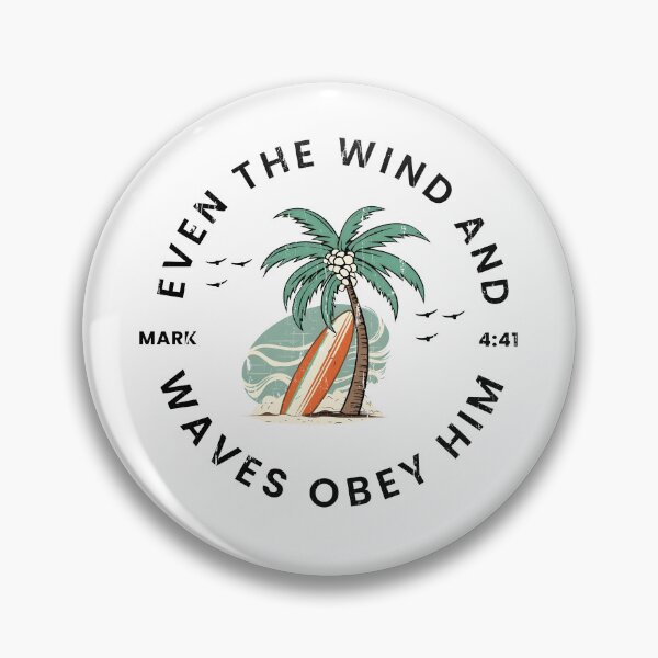 Item preview, Even The Wind And The Waves Obey Him designed and sold by studionelloe.